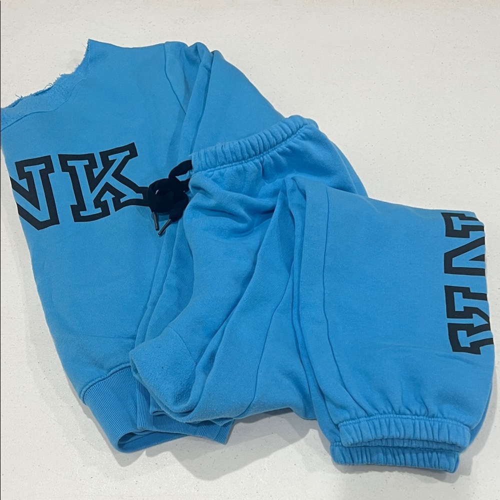 PINK Sweatshirt and Sweatpants set